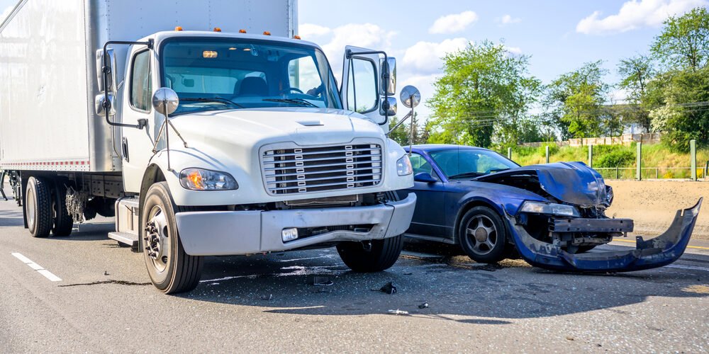 Collision,Of,A,Semi,Truck,With,Box,Trailer,A,Passenger truck accident lawyer harrisburg